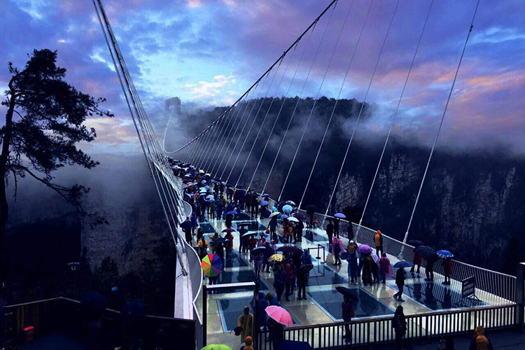 長沙出發(fā)到張家界玻璃橋、天門山、玻璃棧道、鳳凰古城3日游